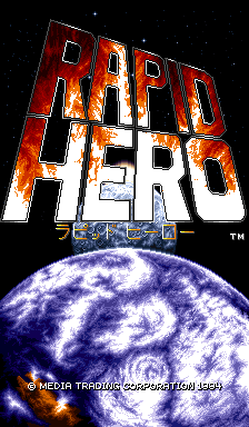 Rapid Hero Title Screen